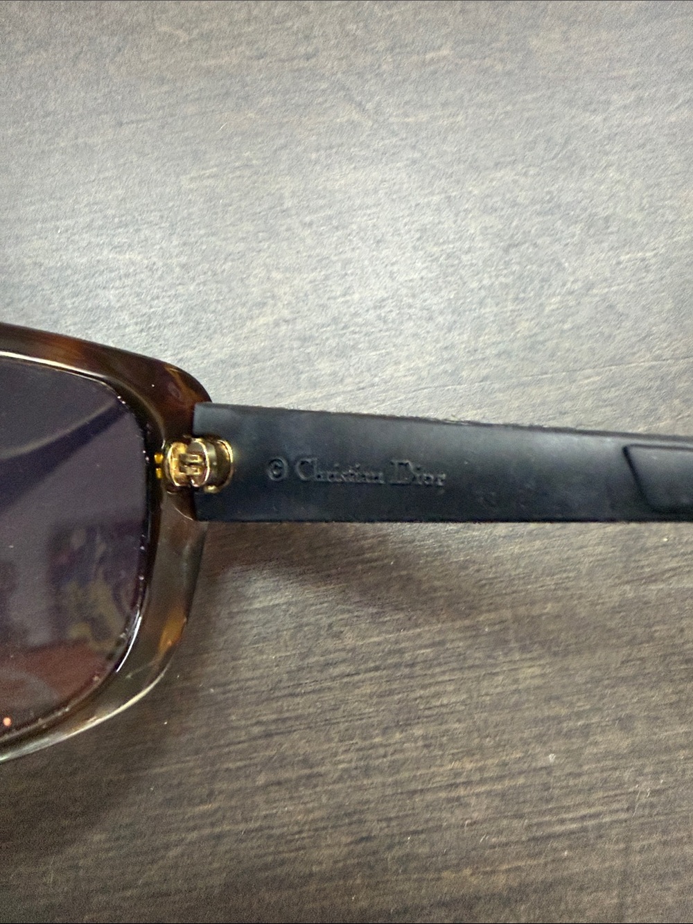Dior Tortoiseshell Frame Sunglasses with Brown Gradient Lenses - Picture 6 of 10